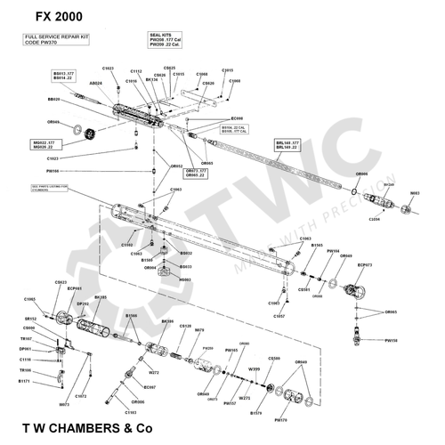 Airgun Spares - FX - T. W. Chambers & Co Airgun Spares - FX - T. W. Chambers & Co